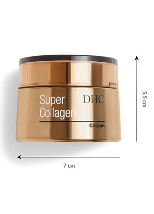 DHC Super Collagen Cream, Skin Plumping Anti-Aging Face Cream, 1.7 oz | Collagen-Boosting Moisturizer with Peptides and Vitamin C, Improves Skin Firmness and Brightness