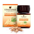 UPAKARMA Safed Musli Capsules (500 mg) | Stamina & Vitality Booster for Men | 90 Veg Capsules - Pack of 1