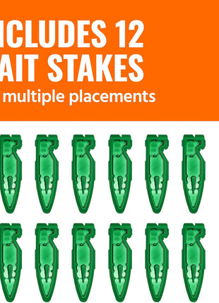 TERRO Liquid Ant Baits - T1813B - Outdoor Ready-to-Use Terro Ant Traps, Kills Household Ants, 12 Stakes