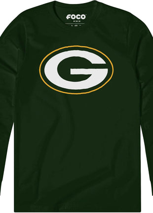 FOCO NFL Mens NFL Team Primary Logo Long Sleeve T-Shirt
