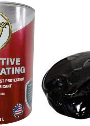 Woolwax One Gallon Auto Truck Undercoating Corrosion Inhibitor Thick Fluid Coating Long Lasting Resists Wash-off Film Barrier Protects For 2 Years and More. BLACK