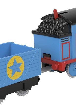 Thomas & Friends Motorized Toy Train Thomas Battery-Powered Engine with Cargo for Pretend Play Preschool Kids Ages 3+ Years