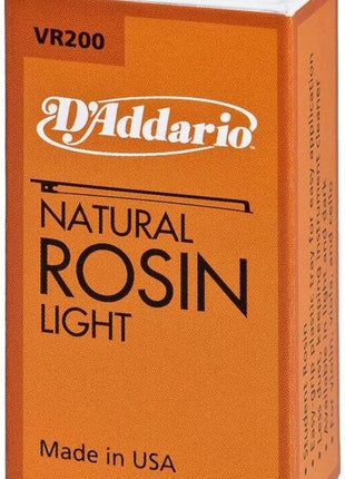 D'Addario Natural Violin & Cello Rosin, Light | D'Addario natural rosin delivers smooth bow response, enhanced grip and consistent performance.