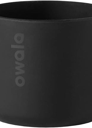 Owala Silicone Water Bottle Boot, Anti-Slip Protective Sleeve for Water Bottle, Protects FreeSip, Twist, and Flip Stainless Steel Water Bottles, 24 Oz, Black