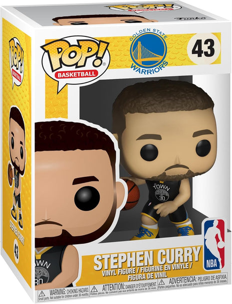 Funko POP! NBA: Stephen Curry | Official Sports Merch - Collectable Vinyl Figurine for Shelf Display - Birthday Gift Idea for Fans and Collectors