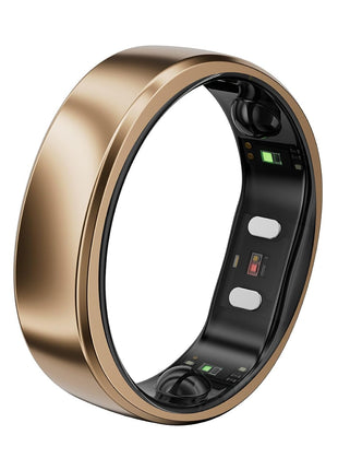 RingConn Gen 2 Air Ultra-Thin Smart Ring(Size 14, Dune Gold)