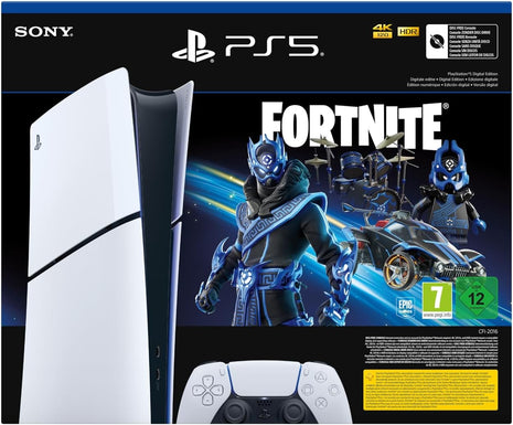 Playstation®5 Digital Edition (slim) – Fortnite® Cobalt Star Bundle
