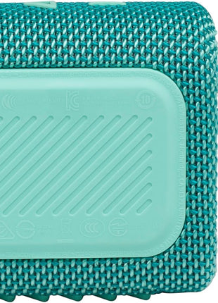 JBL Go 3 - Portable Mini Bluetooth Speaker, big audio and punchy bass, IP67 waterproof and dustproof, 5 hours of playtime, speaker for home, outdoor and travel (Teal)