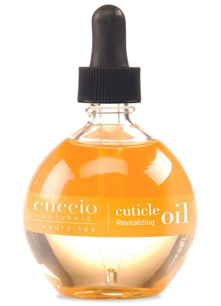 Cuccio Naturale Revitalizing- Hydrating Oil For Repaired Cuticles Overnight - Remedy For Damaged Skin And Thin Nails - Paraben /Cruelty-Free Formula - Milk And Honey - 2.5 Oz