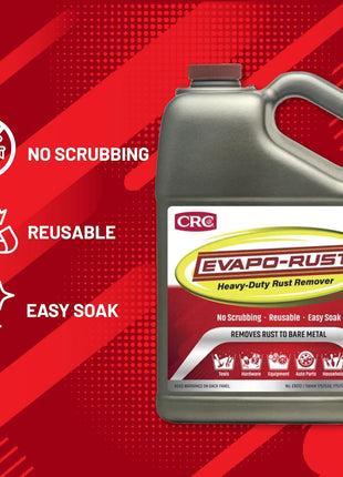 Evapo-Rust ER012 Heavy Duty – 128 oz., Rust Remover for Auto Parts, Hardware, Antiques | Rust Removers and Chemicals