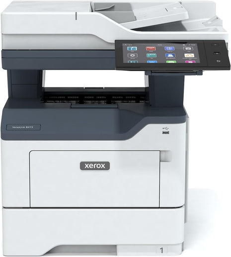 Xerox B415DN Wireless Black and White Laser All-in-One Printer | Black and White Print, Scan, Copy & Fax, 50 ppm performance, intuitive touchscreen, productivity apps