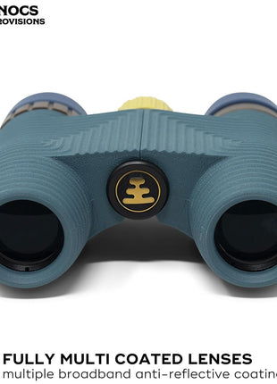 Nocs Provisions Standard Issue 10x25 Binoculars, Waterproof, Bird Watching | 10X Magnification, Bak4 Prism, Wide View Multi-Coated Lenses, Hiking & Backpacking, Adults & kids