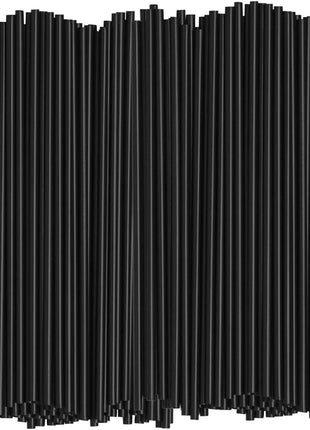 Comfy Package [1000 Count] 5 Inch Coffee & Cocktail Stirrers/Straws Disposable Plastic Sip Stir Swizzle Sticks   Black