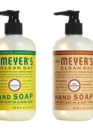 MRS. MEYER'S CLEAN DAY Hand Soap Refill, Lavender Scent, 33 Fl Oz Bottle