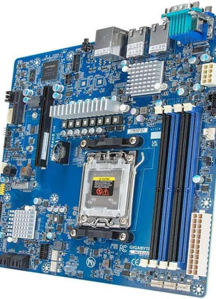 Gigabyte MC13-LE1 Socket AM5 Micro-ATX AMD Ryzen 7000 Series Processors DDR5 Unbuffered ECC/Non-ECC Dual Channel 2 x 10GbE LAN Ports Bulk Brand