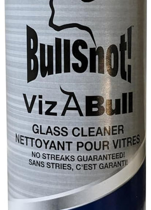 Bullsnot VizABull Glass Cleaner 10899014 Car Window Cleaner and Glass Cleaner Spray - Detail Spray for Auto and Truck 19oz