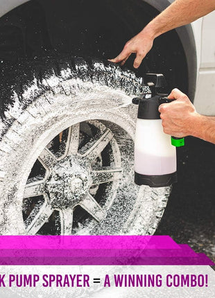 P&S Professional Detail Products - Brake Buster Wheel Cleaner - Non Acid, Removes Brake Dust, Oil, Dirt, Light Corrosion (1 Pint)