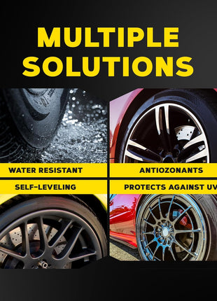 Meguiar's Hot Shine High Gloss Tire Coating, Give Tires a Deep Wet Shine and Long-Lasting Protection with an Advanced Self-Spreading Formula, 15 Oz Aerosol Spray Can