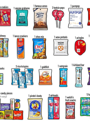 CRAVEBOX Snacks Box Variety Pack Care Package (45 Count) Easter Treats Gift Basket Adults Kids Grandkids Guys Girls Women Men Boyfriend Birthday Cookies Chips College Student Office School