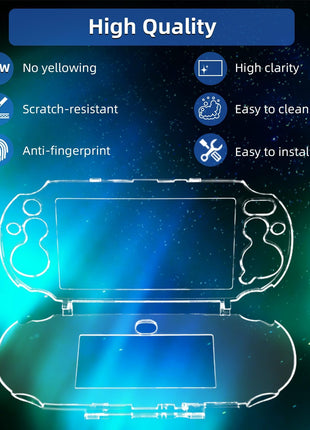 OSTENT Protective Clear Crystal Hard Guard Case Cover for Sony PS Vita PSV 2000 PCH-2000