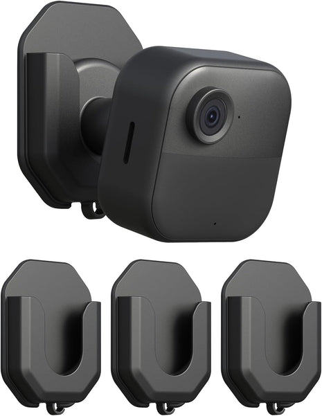 3 Pack Blink Camera No Drill No Screws Wall Mount Bracket for Blink Outdoor 4/Outdoor 2K+/Mini /Mini 2K+ /Indoor Camera, HBV Adhesive Mount