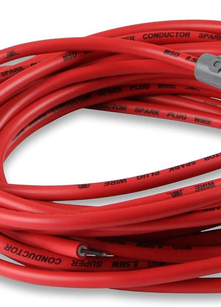 MSD 31239 Super Conductor Spark Plug Wire Set 8 Cyl 90?: Plug, Socket/HEI Cap