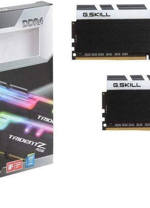 G.SKILL Trident Z RGB Series DDR4 RAM (XMP) 32GB (2x16GB) 3600MT/s CL18-22-22-42 1.35V Intel AMD Desktop Computer Memory U-DIMM (F4-3600C18D-32GTZR)