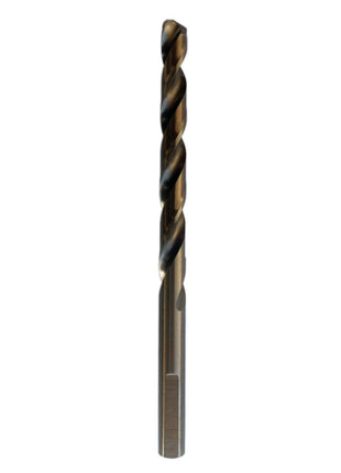 1/4-Inch Cobalt Steel M35 Jobber Length Twist Drill Bits for Hard Metal, Stainless Steel, Pack of 12