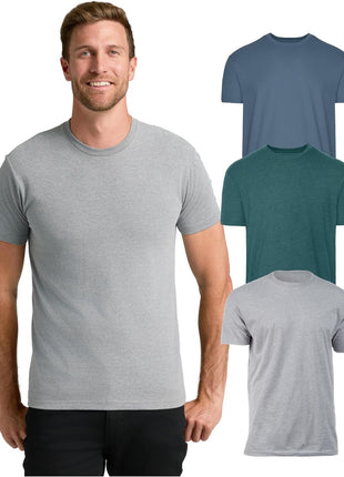 True Classic Mens T-Shirts – Short Sleeve Crew Neck T Shirts for Man, Cotton Blend Plain Novelty Men's T-Shirts