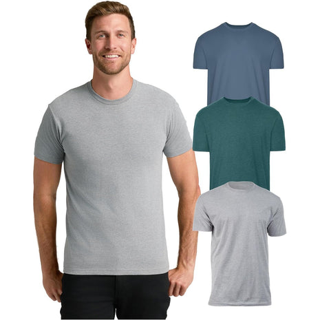 True Classic Mens T-Shirts – Short Sleeve Crew Neck T Shirts for Man, Cotton Blend Plain Novelty Men's T-Shirts