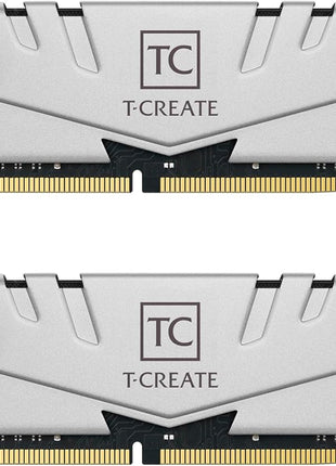 TEAMGROUP T-Create Classic 10L DDR4 32GB Kit (2 x 16GB) 3200MHz (PC4 25600) CL22 Desktop Memory Module Ram - TTCCD432G3200HC22DC01