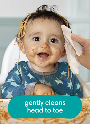 Pampers Baby Wipes, Complete Clean Baby Fresh Scented Wipe, Gently Cleans Head to Toe, 72 Total (1 Flip-Top Packs)