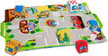 Melissa & Doug Take-Along Town Play Mat (19.25 x 14.25 inches) with 9 Soft Vehicles