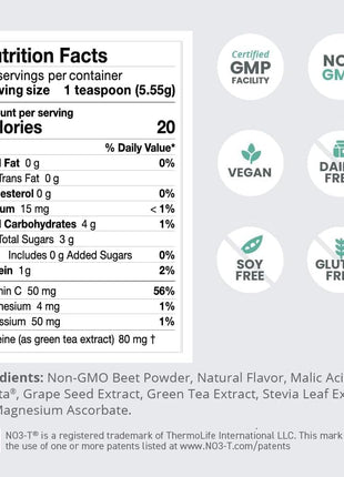 HumanN SuperGrapes Chews & SuperBeets Energy Plus