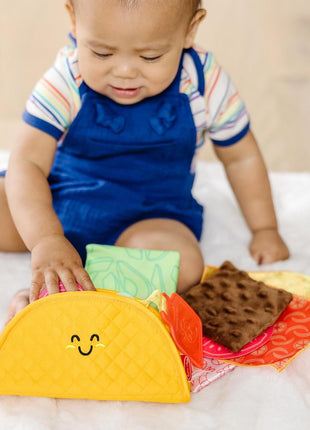 Melissa & Doug Multi-Sensory Soft Taco Fill & Spill Infant Toy - Sensory Toys For Babies, Baby Taco Toy, Baby Toys For Ages 6 Months And Older