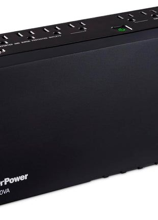 CyberPower SL700U Standby UPS Battery Backup and Surge Protector, 700VA/370W, 8 Outlets, Slim Profile, UL Certified