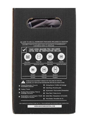 Fontana Italian Sangiovese Wine Kit Ingredients - 6 Gallon DIY Kit - Makes 30 Bottles of Wine