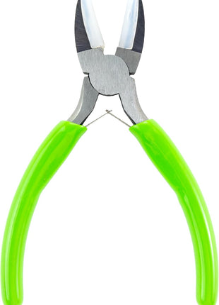 4469 Cousin Nylon Jaw Craft and Jewelry Pliers Green 5 1/2 inch 1