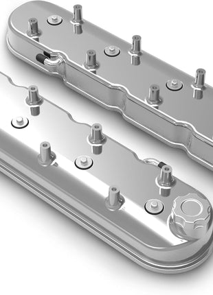 Holley Valve Cover, Tall Ls Polished Finish