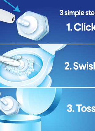 Clorox ToiletWand Disinfecting Refills, Disposable Wand Heads, 30 Count (Package May Vary)