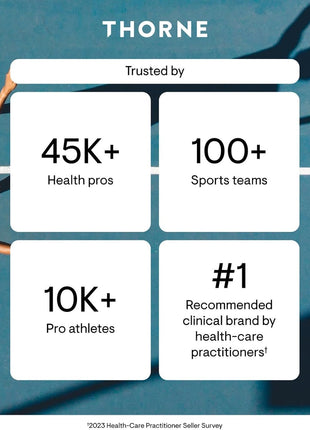 THORNE Creatine   Micronized Creatine Monohydrate Powder   Support for Muscles & Cognitive Function*   for Women & Men   Unflavored   NSF Certified for Sport   5 g per Serving   90 Servings