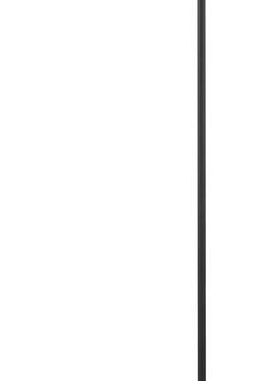 Modern Floor Lamp Simple Design with White Shade, Foot Pedal Switch, 60" Small Tall Lamps for Living Room Bedroom Office Dining Room Kitchen, Black Pole Lamp(Without Bulb)