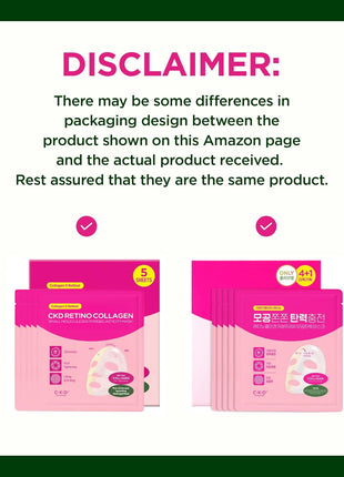 CKD Retinal Collagen Hydrogel Face Mask (5 Count)