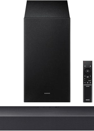 Samsung Q-Series Soundbar HW-Q600F 3.1.2ch with Wireless Subwoofer, Dolby Atmos/DTS Virtual:X, Q-Symphony, SpaceFit Sound Pro, Adaptive Sound, Game Mode Pro, Bluetooth, (2025 Model)