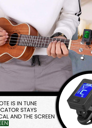 Ranch Concert Ukulele - Ukelele 23 inch Beginner Professional Kit with 12 Online Lessons, Gig Bag, Tuner, Strap, Aquila Strings Set