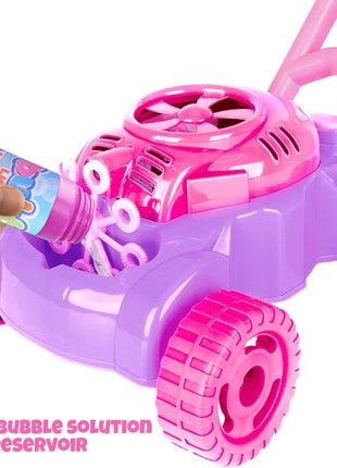 ArtCreativity Bubble Lawn Mower for Toddlers 1-3, Bubble Machine for 1-Year-Old Girl Gifts, Toddler Outdoor Toys for 2-Year-Old Girl Birthday Gift, Push Summer Gardening Toys for Toddlers Age 1 2 3 +