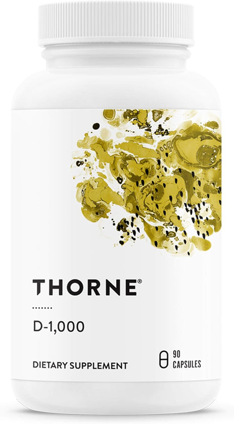 THORNE - Immune Support Combo - Vitamin D3 & Vitamin C Blend for Healthy Immune Function - 30 to 90 Servings