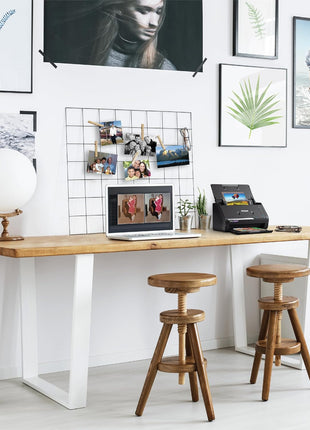 Epson FastFoto FF-680W Wireless High-Speed Photo and Document Scanning System, Black