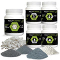 Polly Plastics Rock Tumbler Grit and Polish Refill & Ceramic Tumbling Filler Media - Silicone Carbide Polisher Grit - Rock Polish Supplies & Accessories