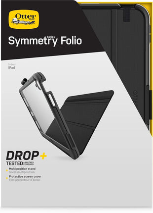 OtterBox Symmetry Folio Case for iPad 10th gen 2022, iPad 11th gen 2025 (A16), Shockproof, Drop Proof, Slim Protective Folio Case, Tested to Military Standard, Blue